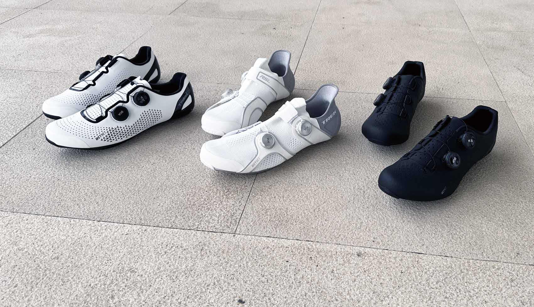 Trek dévoile trois chaussures de route avec technologie METNET - Velo 101